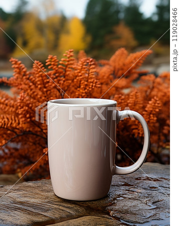 Mug mockup, cup ceramic drink coffee mockup, white blank product business label company and community indentity 119028466