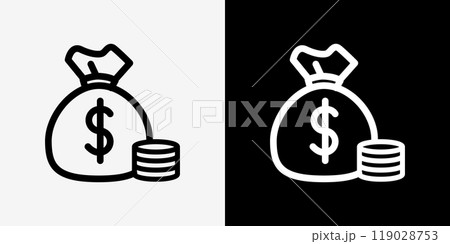 お金、ポイントのアイコン お金、ポイントのアイコン 119028753