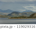 panoramic view of the Norwegian coast near Alesund. 119029316