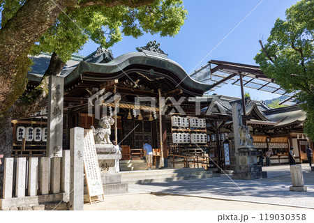 石切剣箭神社の本殿（2024年9月撮影） 119030358