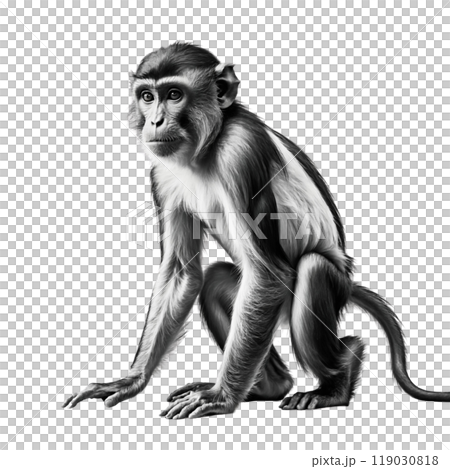 見つめるサル│チンパンジー│猿│012 119030818