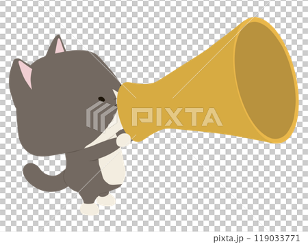 Hachiware 貓用擴音器說話 Hachiware 貓用擴音器說話 119033771