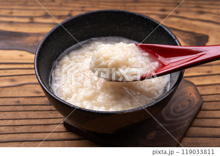 米こうじで作る甘酒 119033811