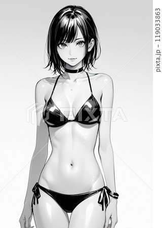 アイドルビキニのイラスト素材 [119033863] - PIXTA