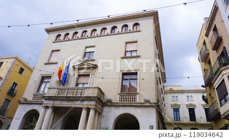 Ajuntament de Figueres city hall in Catalonia Spain 119034642