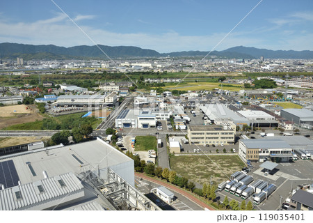 さすてな京都　展望台から見る京都市内 119035401