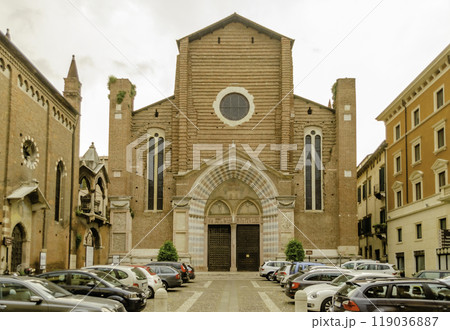Church of Sant Anastasia in Verona, Italy Church of Sant Anastasia in Verona, Italy 119036887