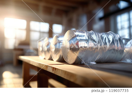 Polyethylene plastic bag production machine. Polyethylene plastic bag production machine. 119037735