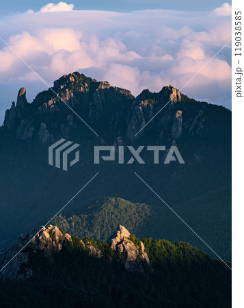 金峰山から見る瑞牆山 119038585