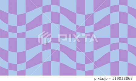 Psychedelic checkerboard poster Psychedelic checkerboard poster 119038868