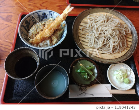 芦ノ牧温泉 蕎麦屋彦いち 大根つけ汁そばと天丼 芦ノ牧温泉 蕎麦屋彦いち 大根つけ汁そばと天丼 119041245