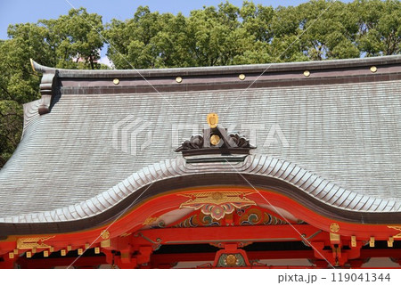 静謐な流れの中にある神戸生田の森 119041344
