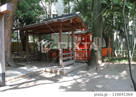 静謐な流れの中にある神戸生田の森 119041369