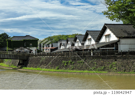 酒田　山居倉庫　米保管倉庫 119042947