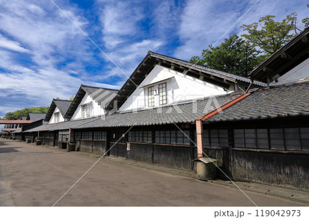 酒田 山居倉庫 米保管倉庫散策 酒田 山居倉庫 米保管倉庫散策 119042973