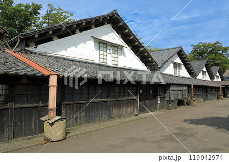 酒田 山居倉庫 米保管倉庫散策 酒田 山居倉庫 米保管倉庫散策 119042974