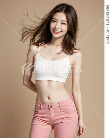 若い女性 119043968