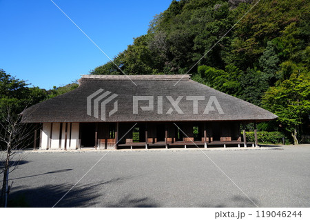 相模川自然の村公園に移築された古民家　旧青柳寺庫裡 119046244