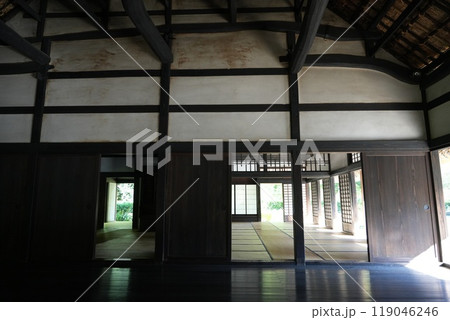 相模川自然の村公園に移築された古民家　旧青柳寺庫裡 119046246