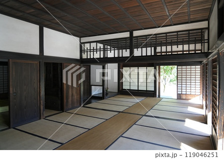 相模川自然の村公園に移築された古民家　旧青柳寺庫裡 119046251