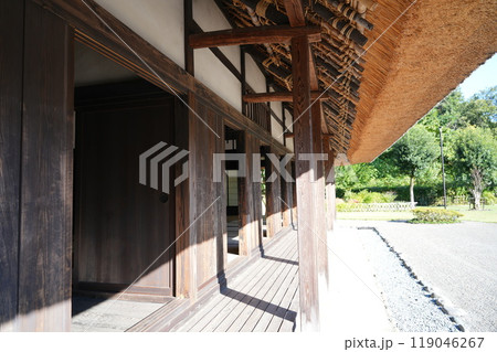 相模川自然の村公園に移築された古民家　旧青柳寺庫裡 119046267