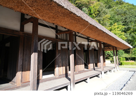 相模川自然の村公園に移築された古民家　旧青柳寺庫裡 119046269