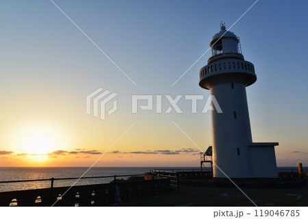 五島列島福江島にある大瀬崎灯台 五島列島福江島にある大瀬崎灯台 119046785