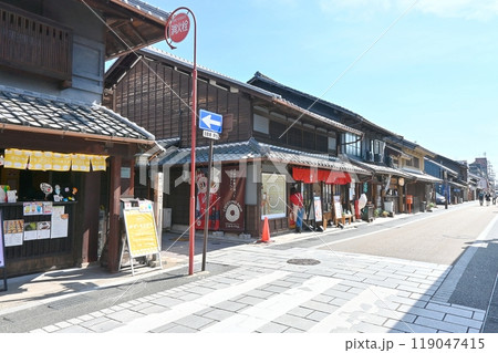 犬山城下町の町並み 犬山城下町の町並み 119047415