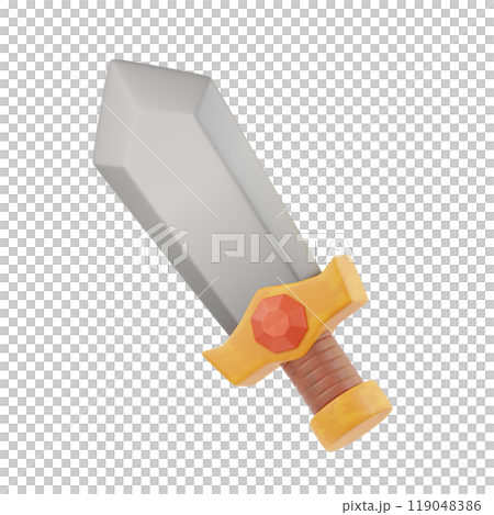 Sword 3D Illustrations 119048386