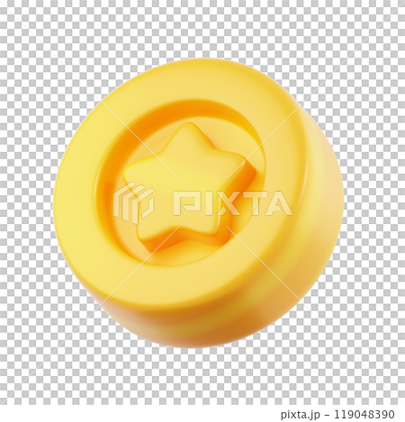 Gold coin 3D Illustrations 119048390