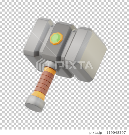 Hammer 3D Illustrations 119048397