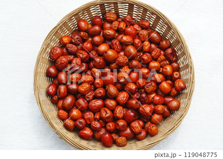 ナツメの乾燥風景 ナツメの乾燥風景 119048775