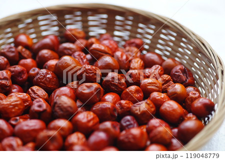 ナツメの天日干し ナツメの天日干し 119048779