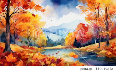 紅葉 119049818