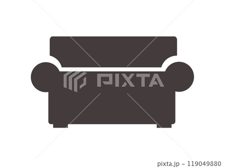 Modern Couch Vector Illustration 119049880