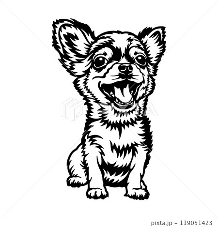 Chihuahua Dog Breed - Pet Vector Cut file, Dog Silhouette Stencil - Cricut file Chihuahua Dog Breed - Pet Vector Cut file, Dog Silhouette Stencil - Cricut file 119051423