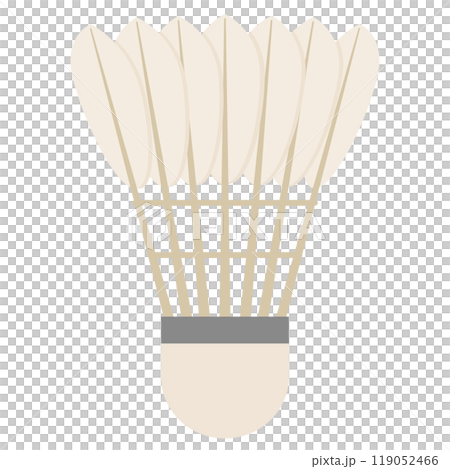 バドミントンのシャトルのベクターイラスト バドミントンのシャトルのベクターイラスト 119052466