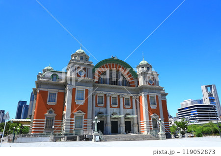 青空の大阪市中央公会堂 青空の大阪市中央公会堂 119052873