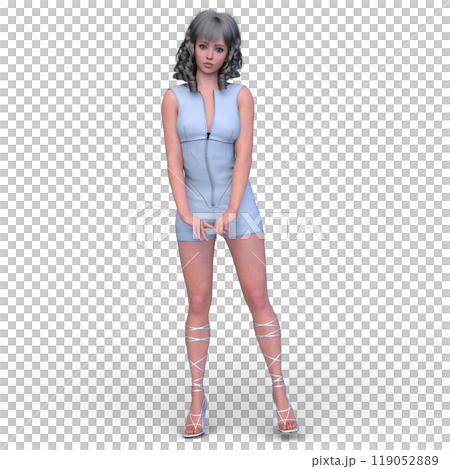 Women in shorts 119052889