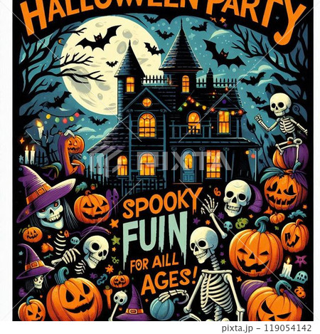ハロウィンのイラスト 119054142