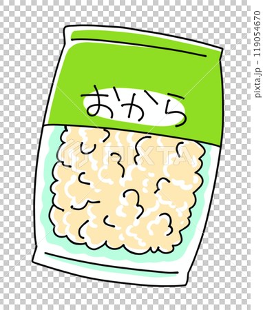 ゆるめシンプルおから　ベタ塗り 119054670