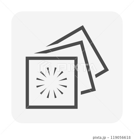Sample vector icon, choose selection concept. 119056618