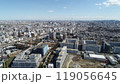 東京赤羽空撮遠くにスカイツリー2 119056645