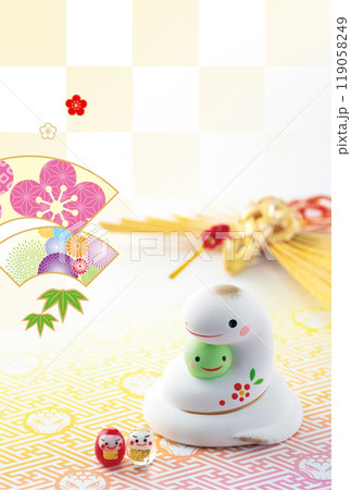 2025年賀状 2025年賀状 119058249