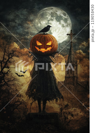 Halloween mystery concept, Generative AI 119058430