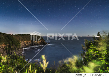 城ヶ島公園・ウミウ展望台から見る満天の星空【神奈川県・三浦市】 119058522