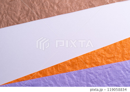 秋の和をイメージした和紙の背景素材 119058834