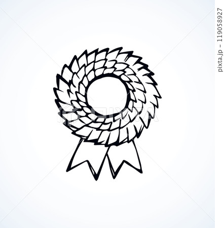Medal. Vector drawing 119058927
