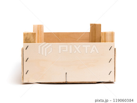 Wooden empty box Wooden empty box 119060384