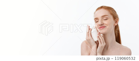 Beautiful Smiling Girl Taking Medication, Holding Bottle With Pills. Healthy Happy Female Eating Pill. Vitamins And Supplements,Diet Nutrition Concept Beautiful Smiling Girl Taking Medication, Holding Bottle With Pills. Healthy Happy Female Eating Pill. Vitamins And Supplements,Diet Nutrition Concept 119060532